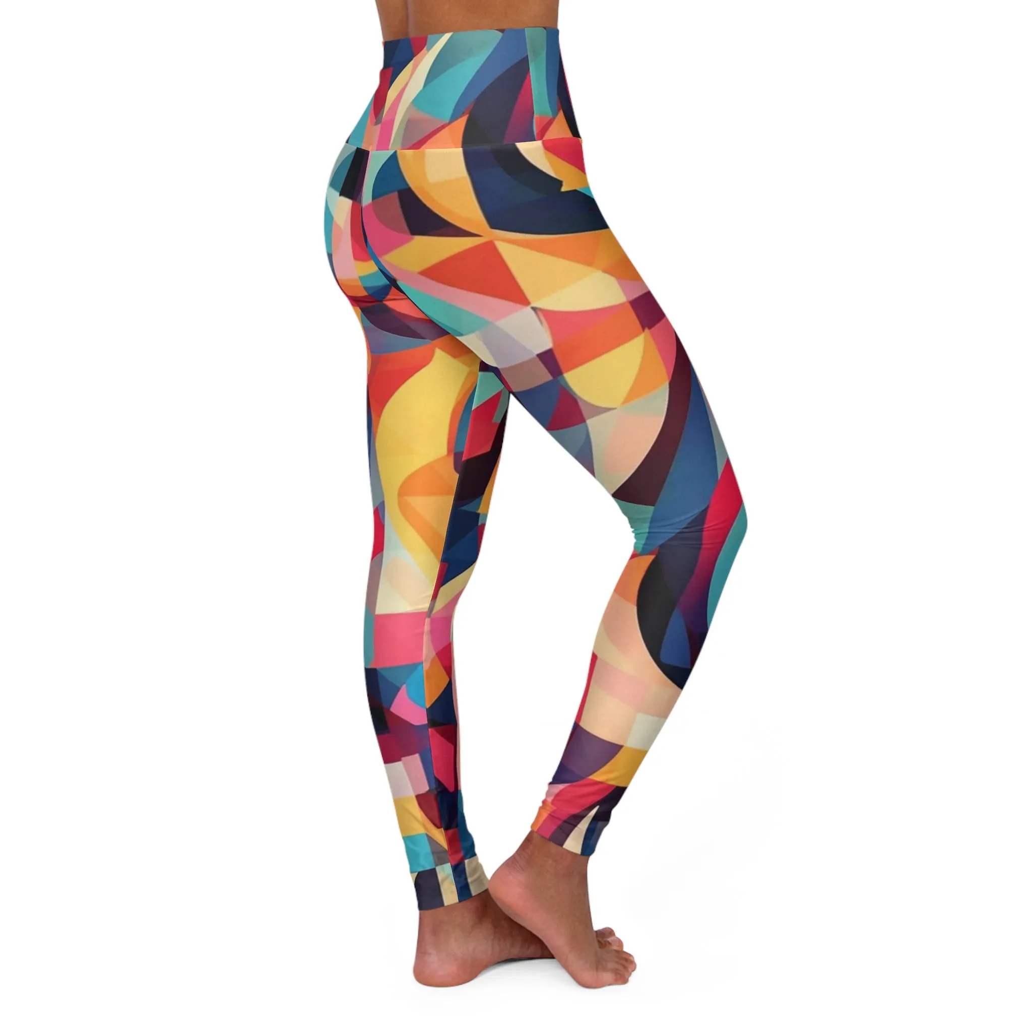 High Waisted Leggings - Amberite