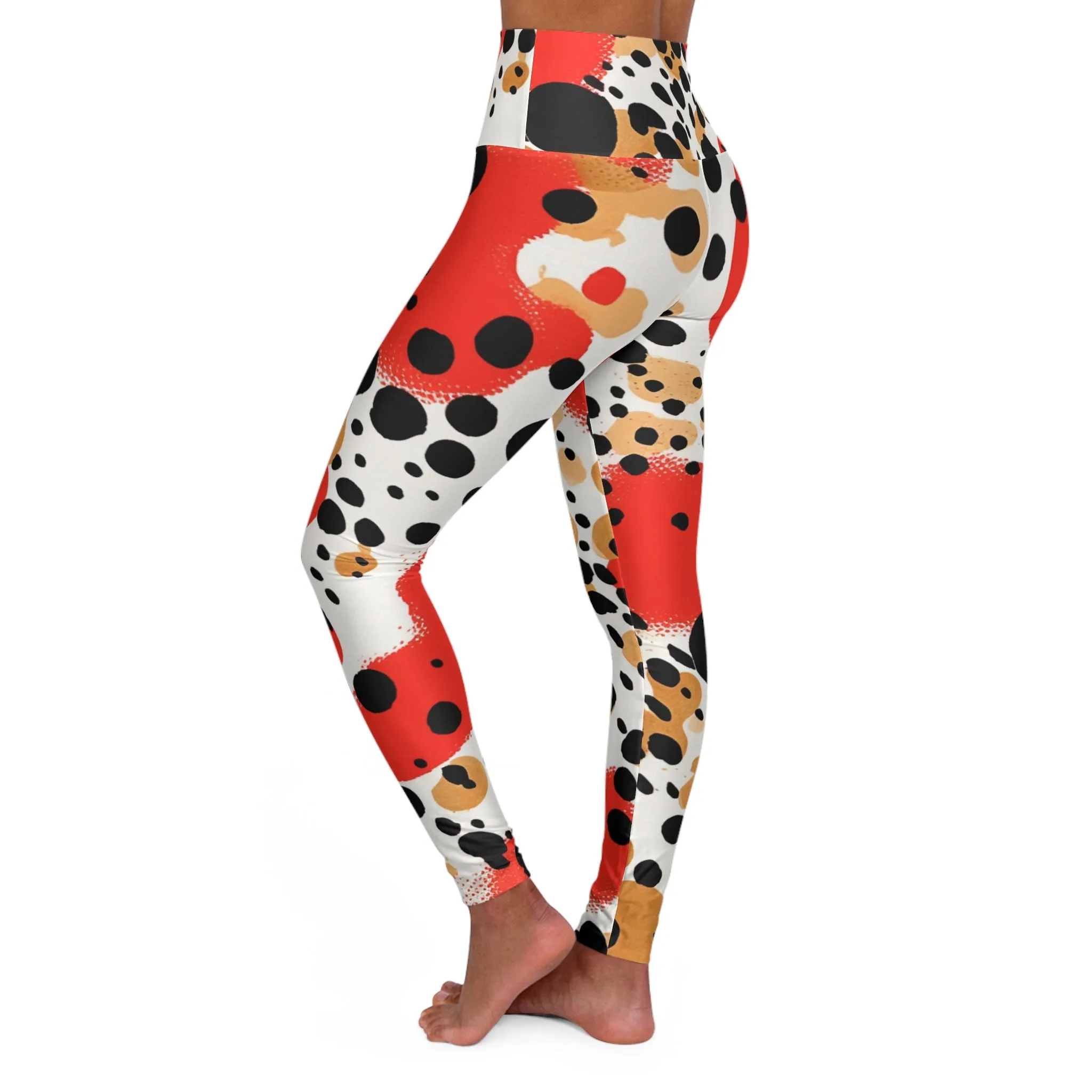High Waisted Leggings - Amberite