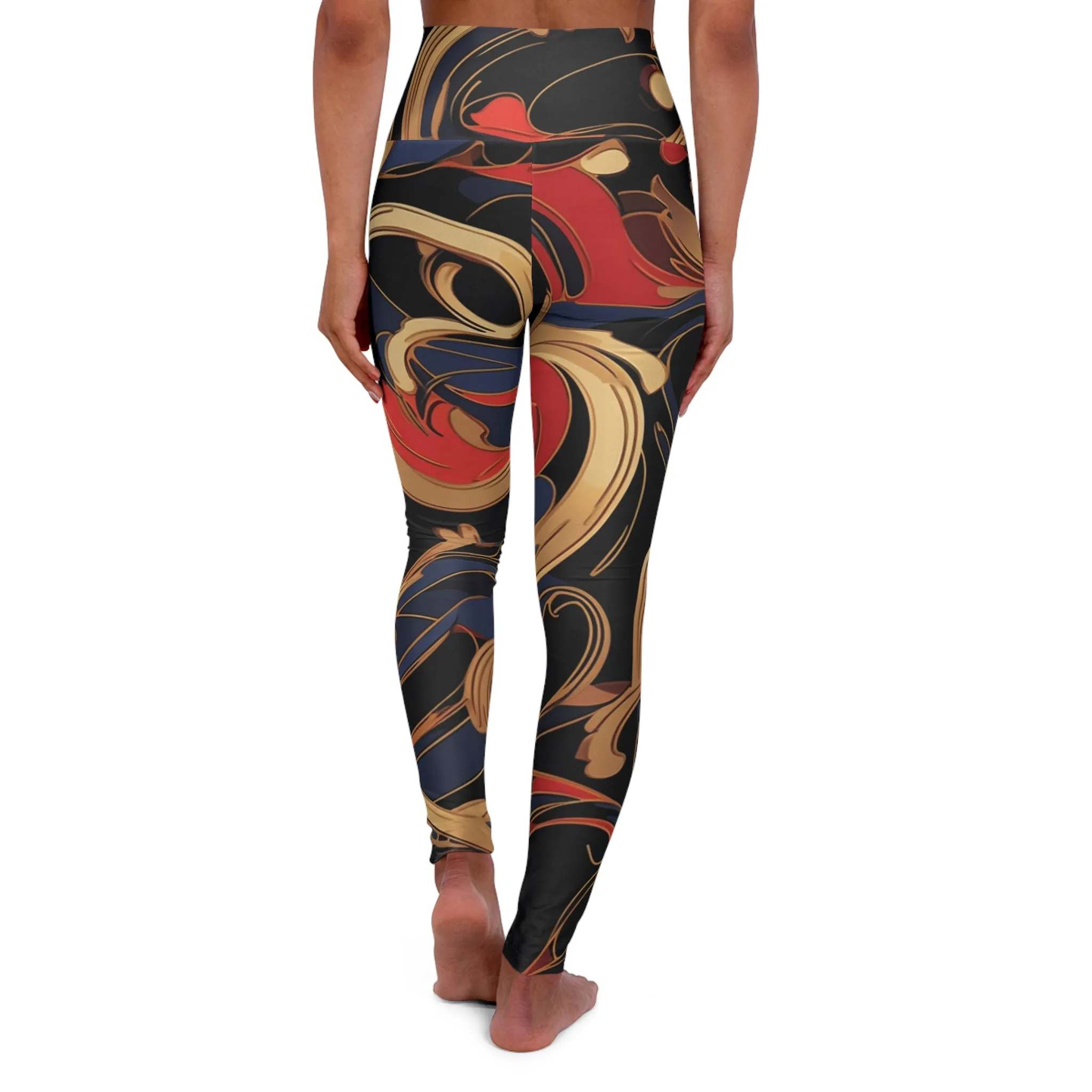 High Waisted Leggings - Amberite