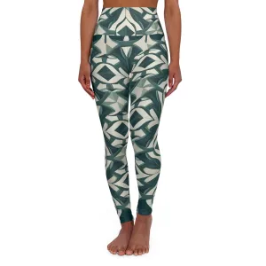 High Waisted Leggings - Colette Florence Trellis