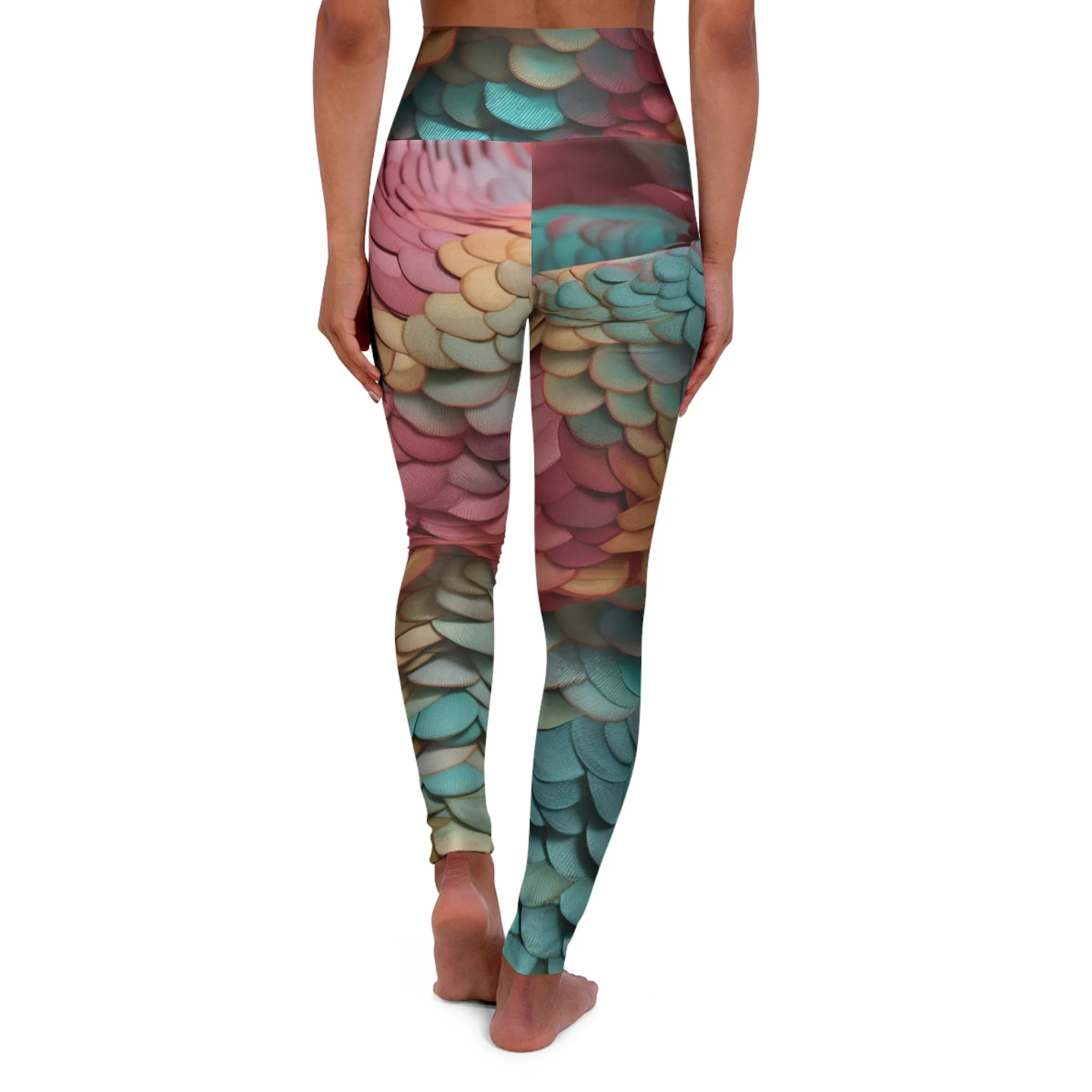 High Waisted Leggings - PinoLombardiaAbstract