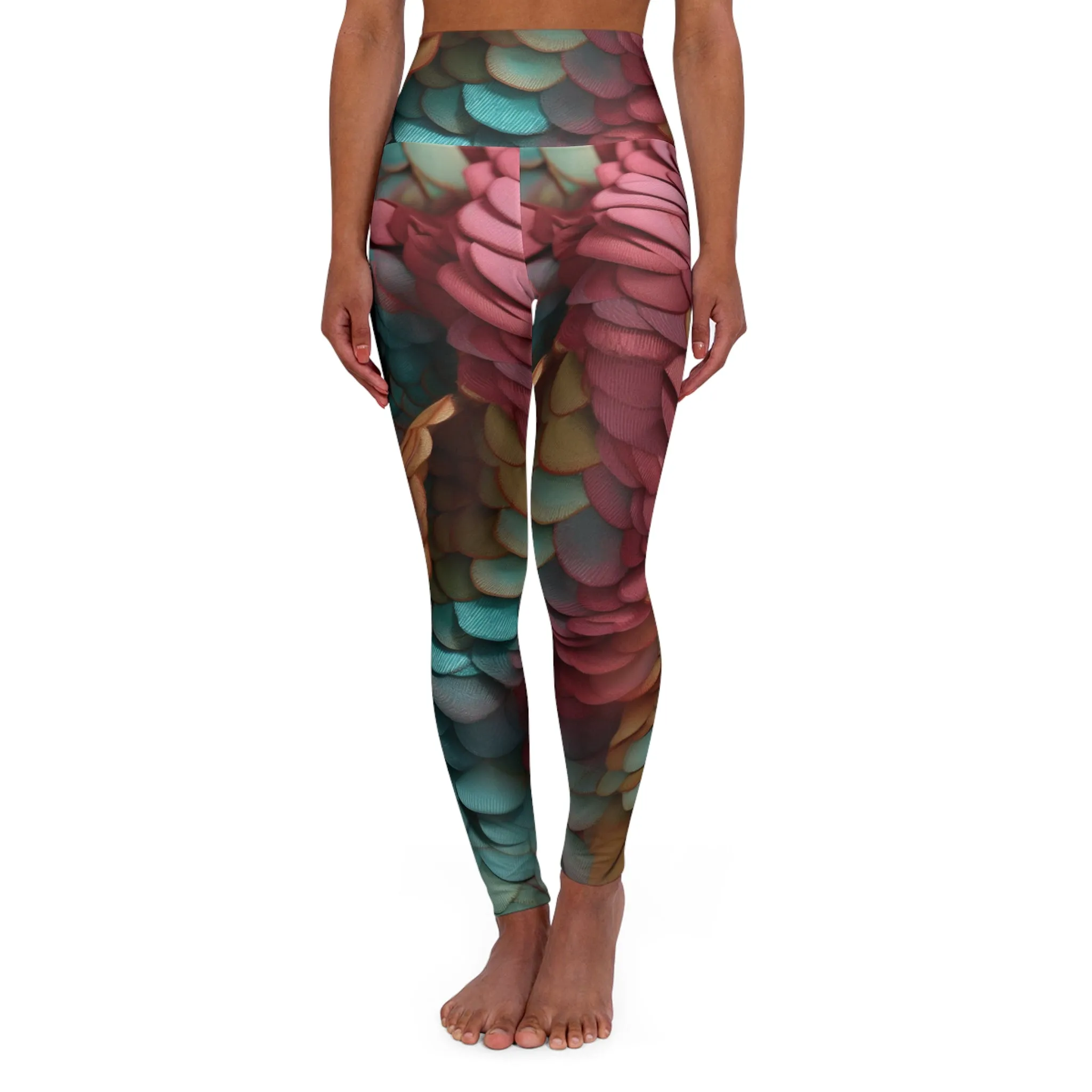 High Waisted Leggings - PinoLombardiaAbstract