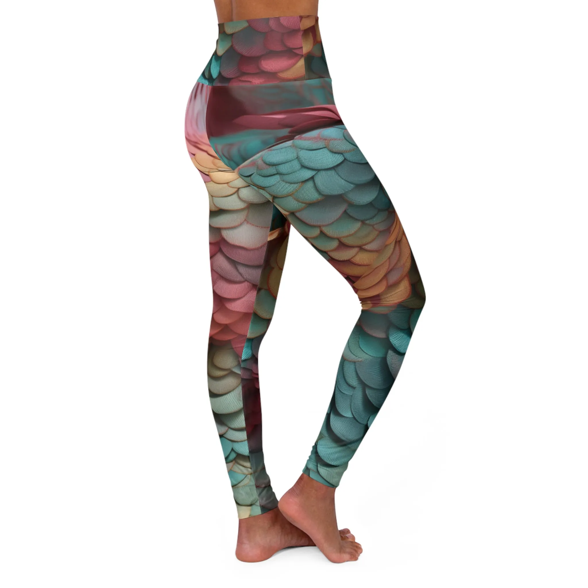 High Waisted Leggings - PinoLombardiaAbstract