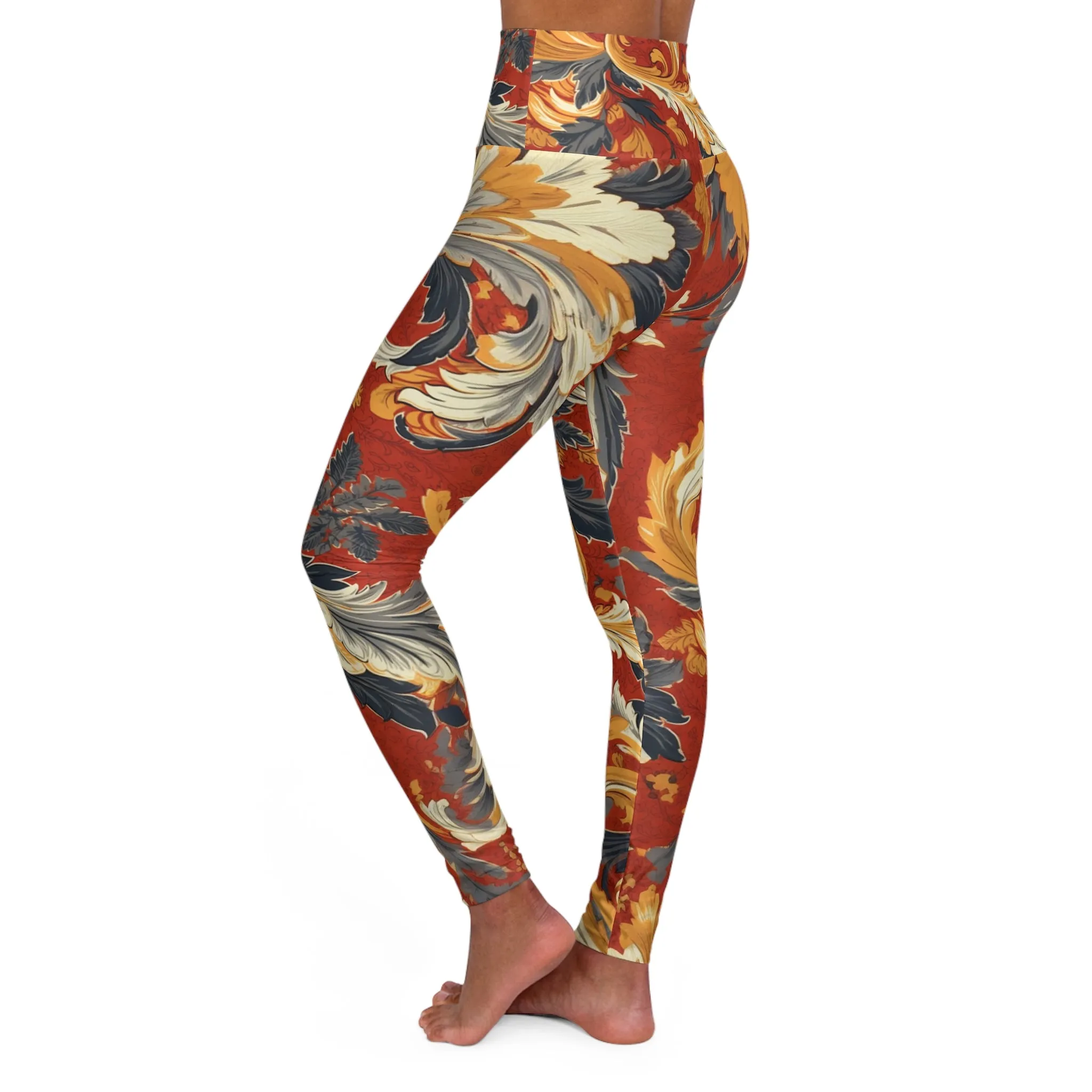 High Waisted Leggings - Renaissance Auvergne
