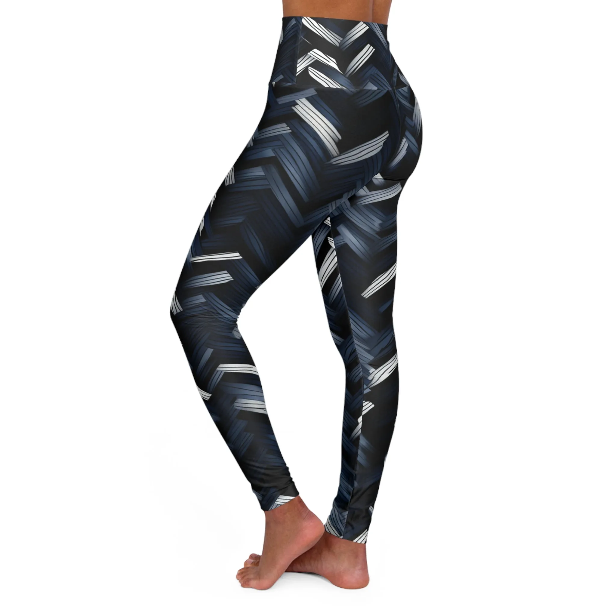High Waisted Leggings - Renaissance Lombardy.