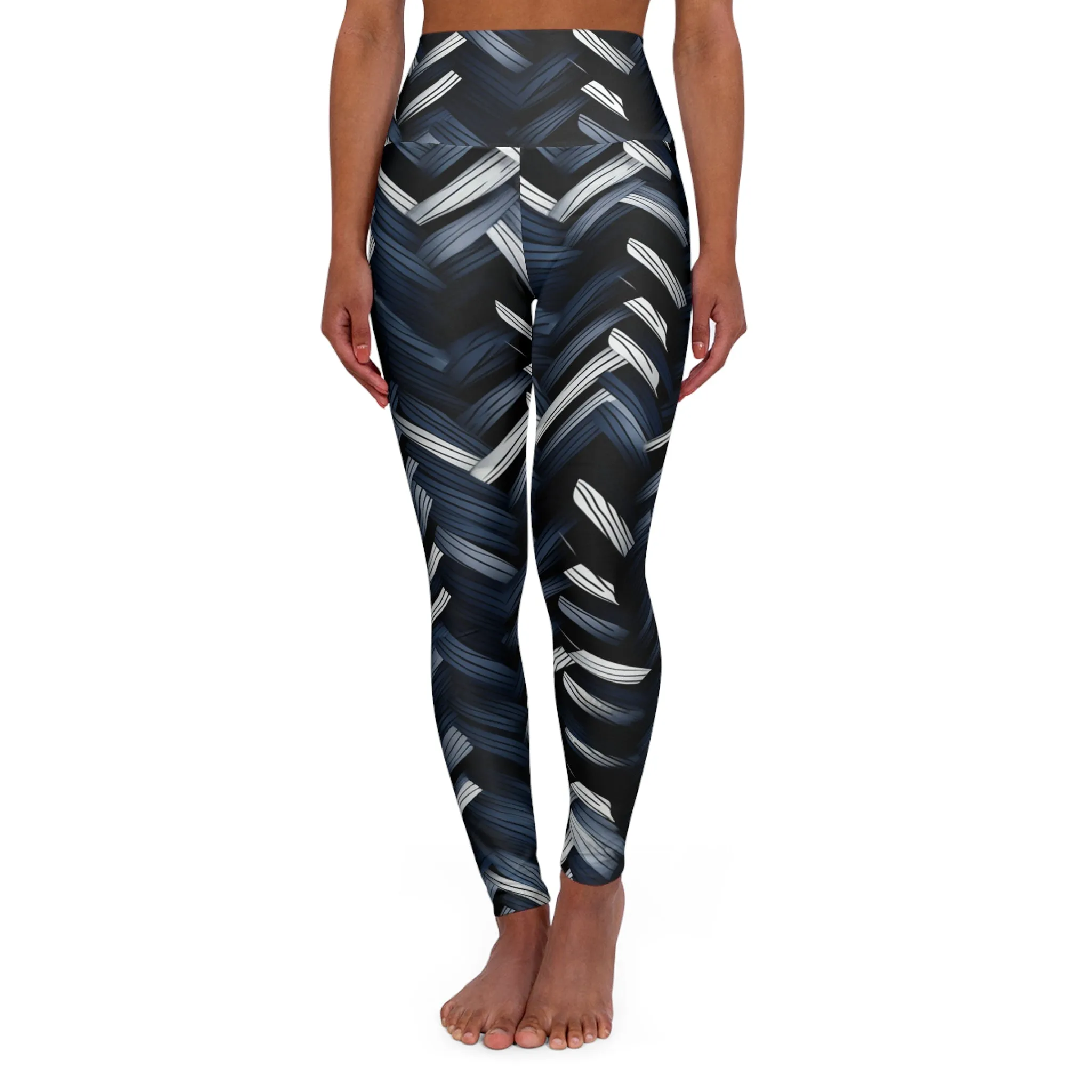 High Waisted Leggings - Renaissance Lombardy.