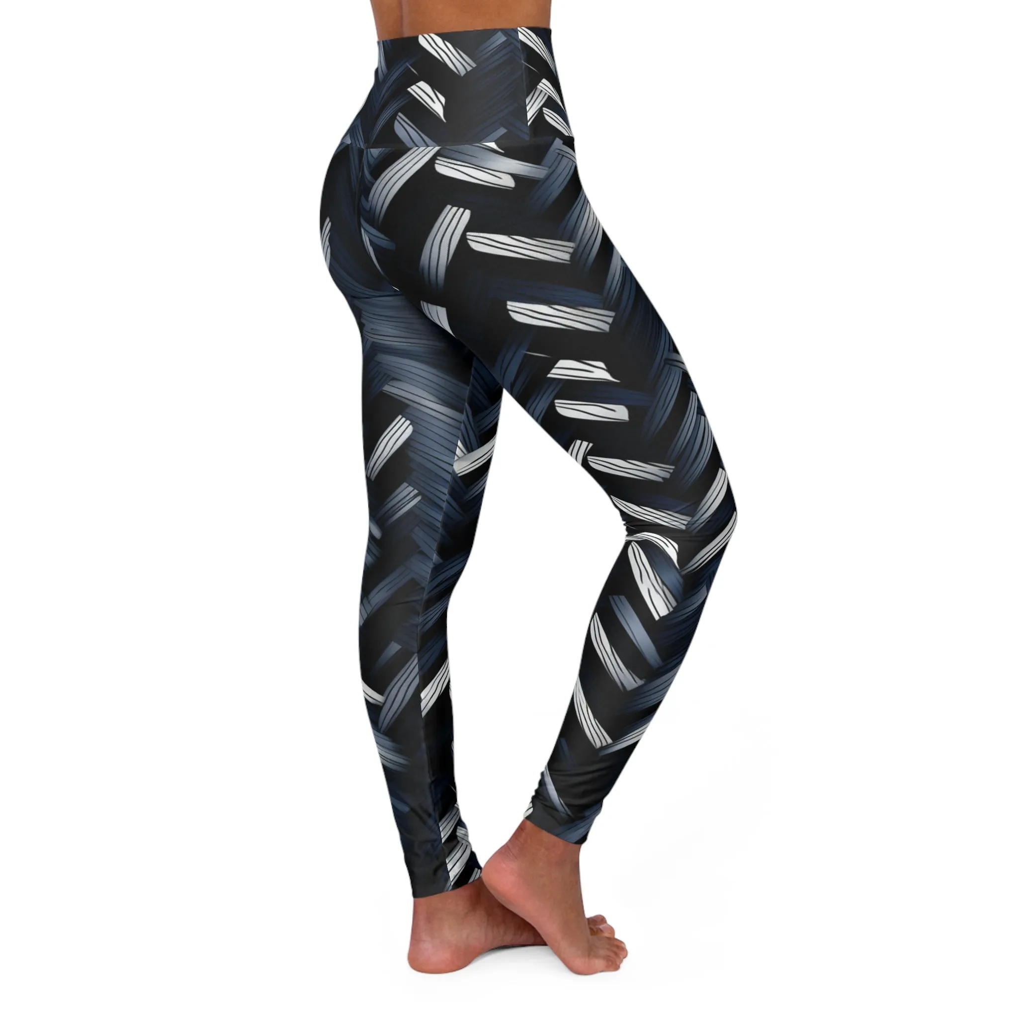 High Waisted Leggings - Renaissance Lombardy.