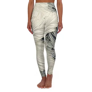 High Waisted Leggings - Romanticism.