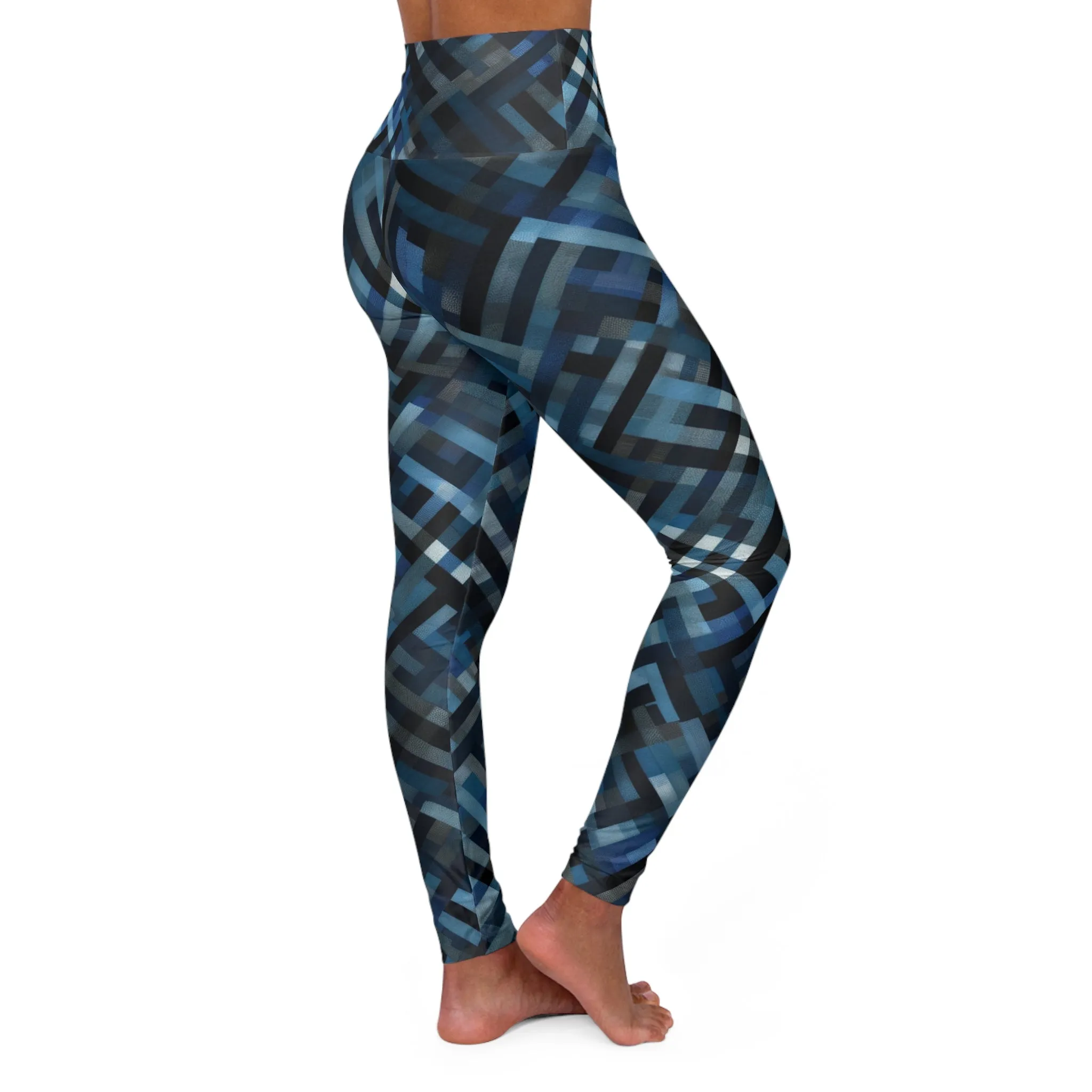 High Waisted Leggings - Romanticisme.