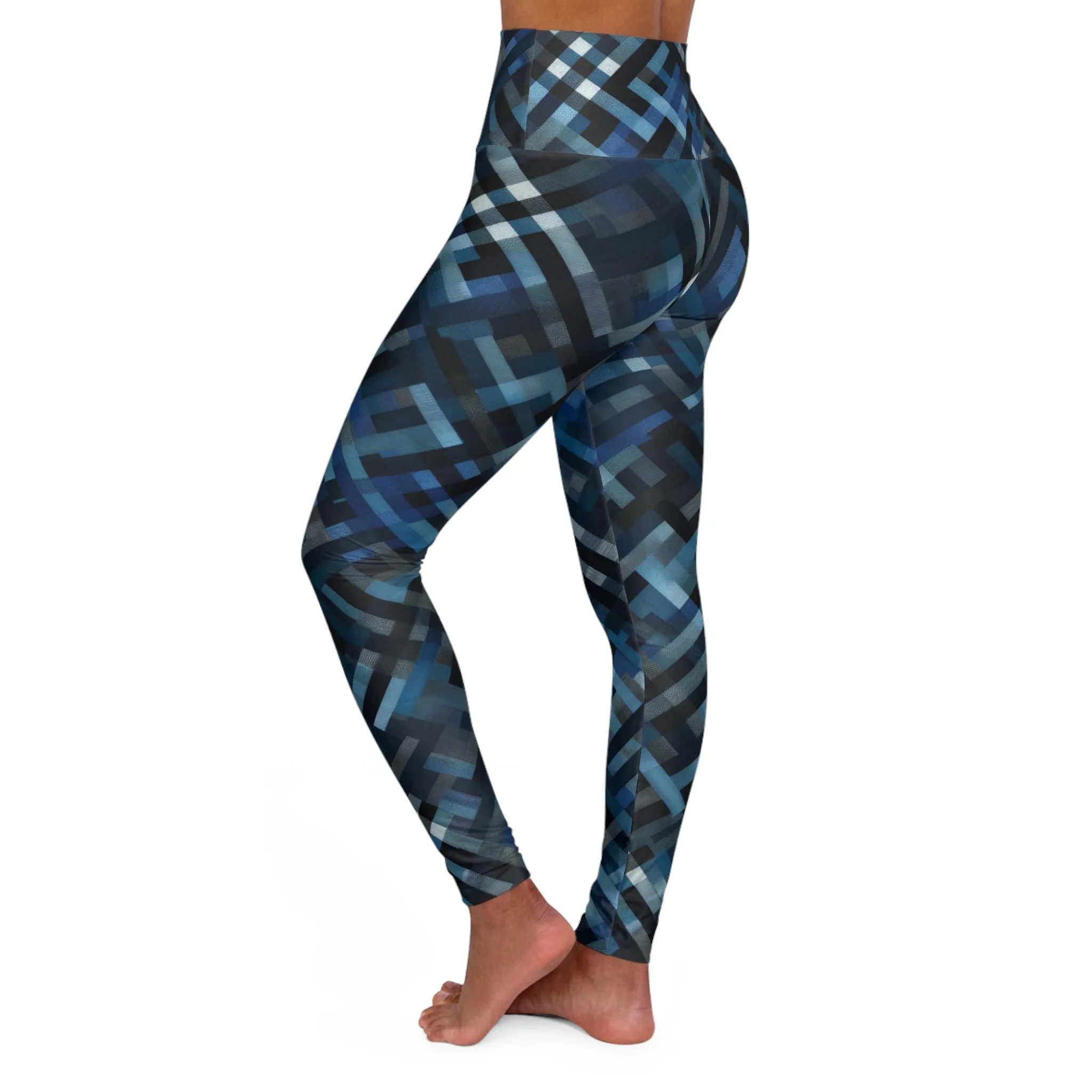 High Waisted Leggings - Romanticisme.