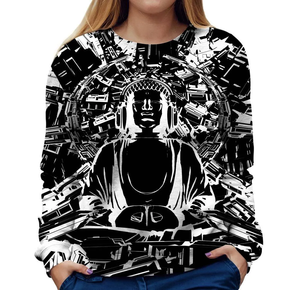 Hyper Zen Womens Sweatshirt