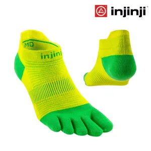 Injinji Run Lightweight No-Show Coolmax - Clover