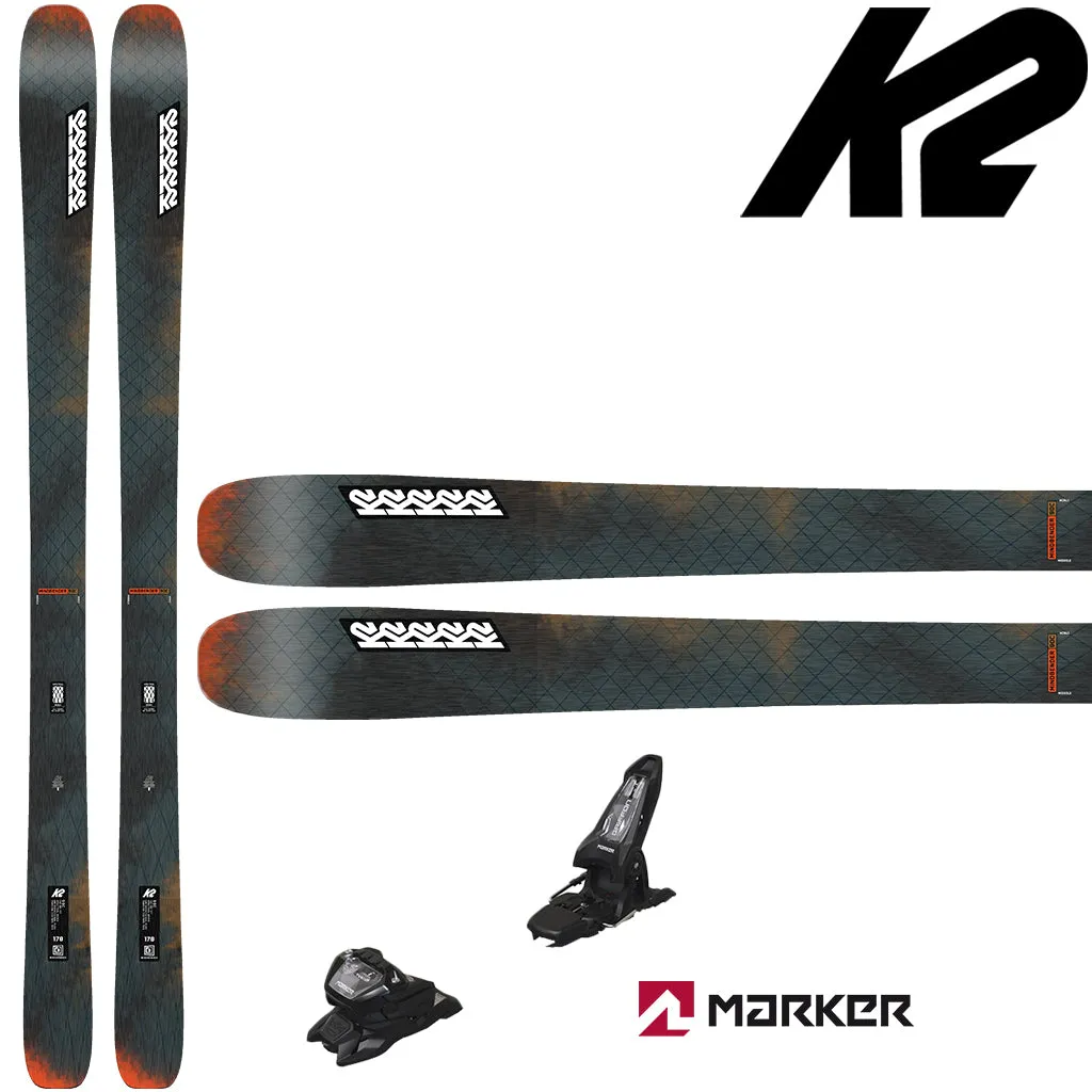 K2 - Mindbender 90C    Marker Squire 10 Quikclik Bindings