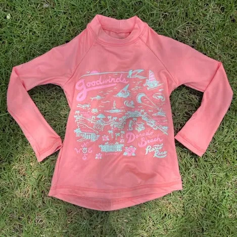 Kids Cabo Cado Long Sleeve Sun Shirt