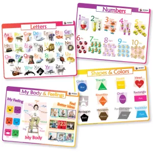 Kids Educational Placemats -  (Early Learning)