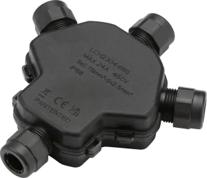 Knightsbridge JB0015 IP68 4-Way Weatherproof Gel Junction Box