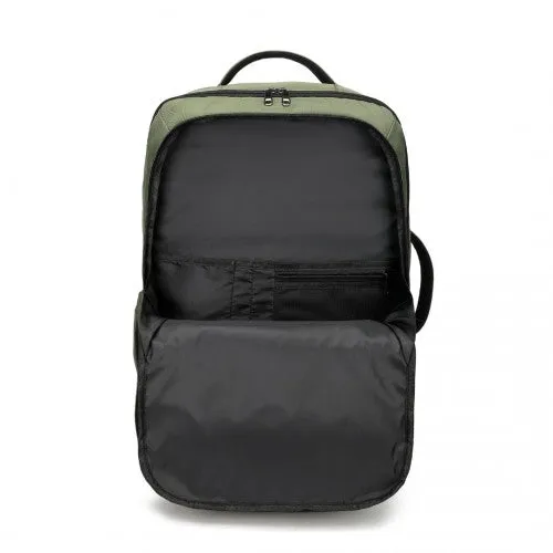Kono Multifunctional Portable 39L Travel Backpack Cabin Luggage Bag - Green