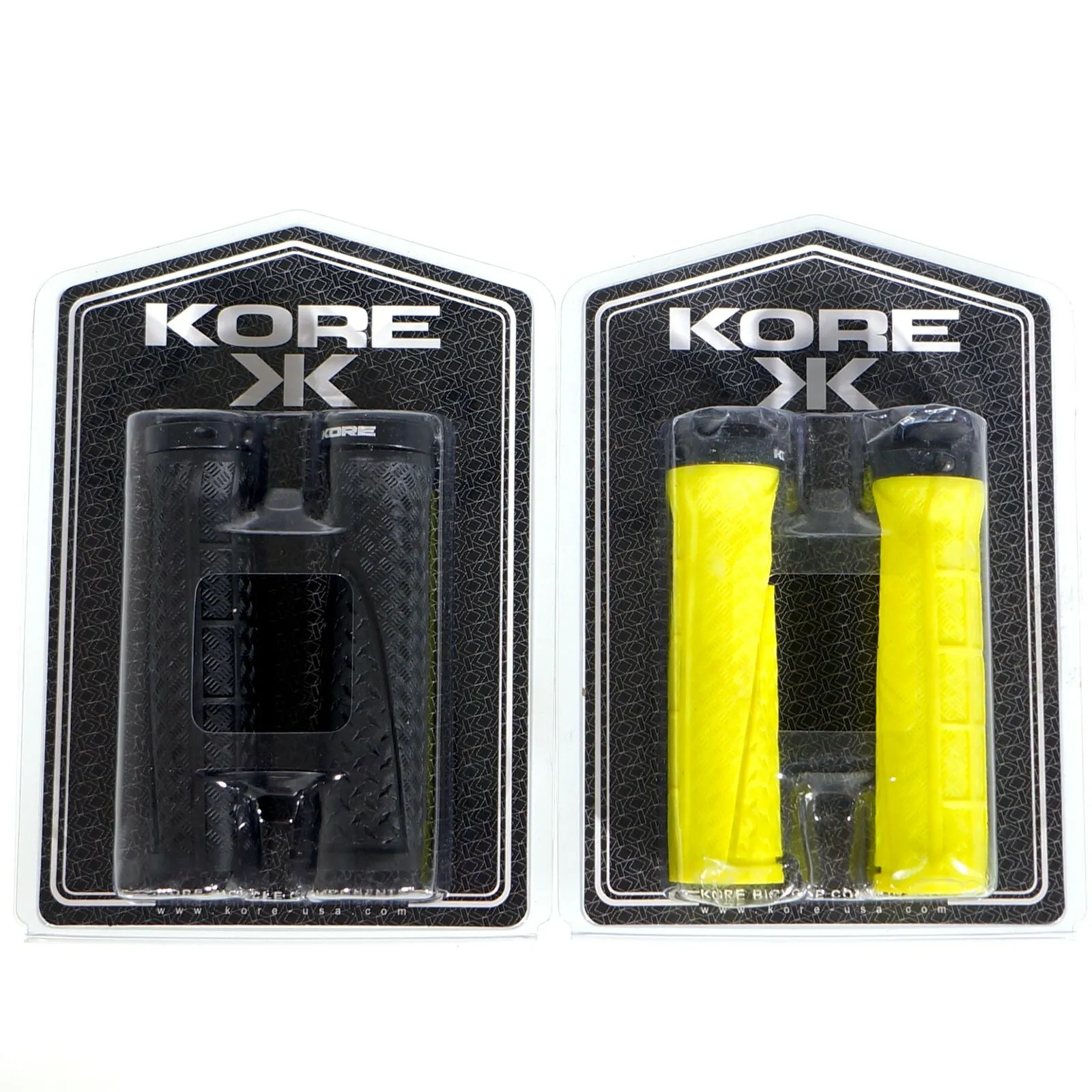 Kore Contour Lock-on Grips Bike Bicycle handlebar Grip BMX MTB Dirt Jump 135mm