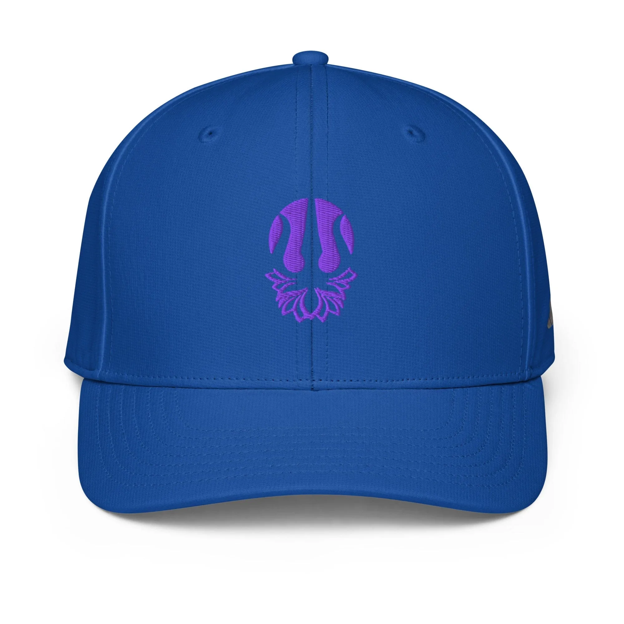 Krishna Trident Yoga Lotus flower Embroidered Adidas performance Cap
