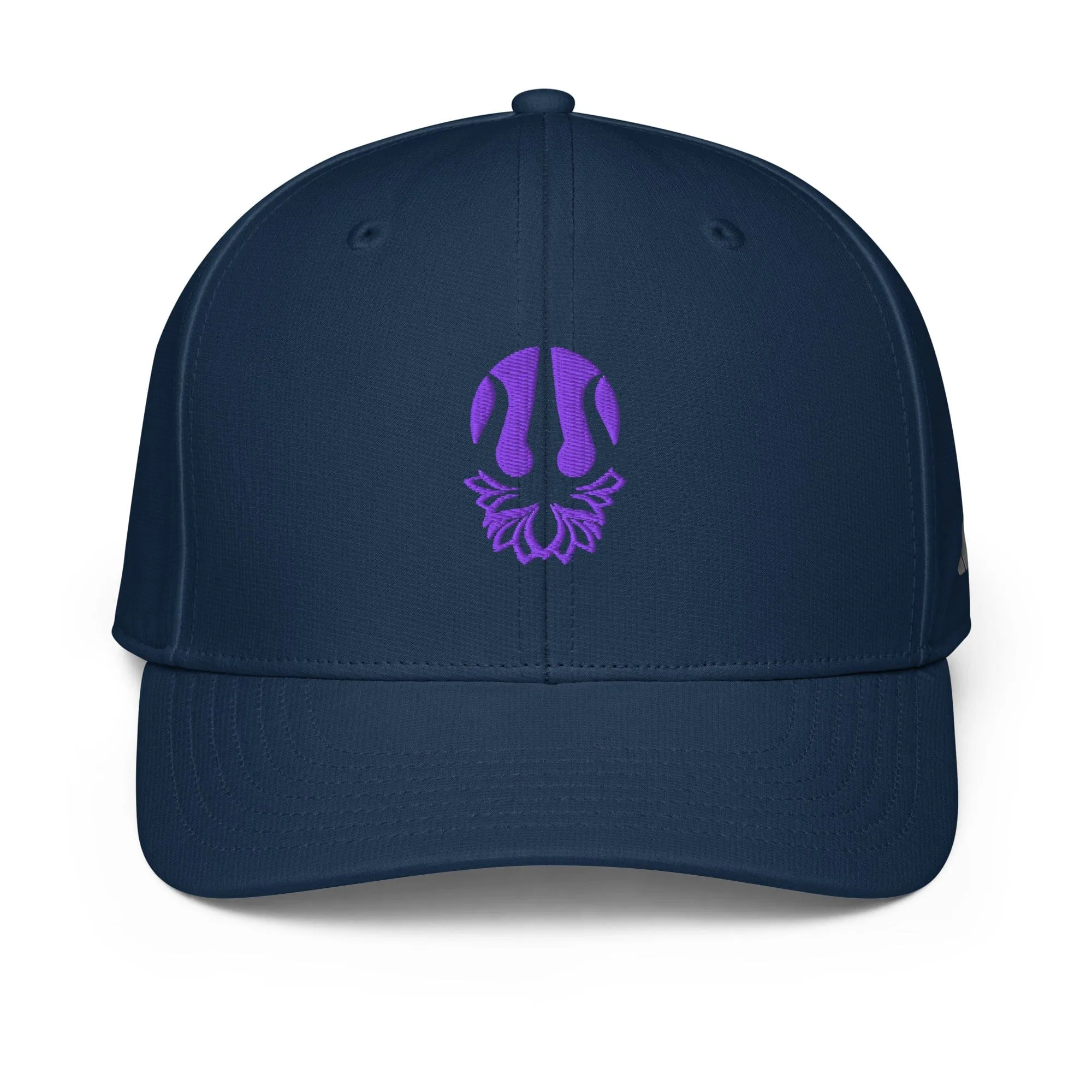 Krishna Trident Yoga Lotus flower Embroidered Adidas performance Cap