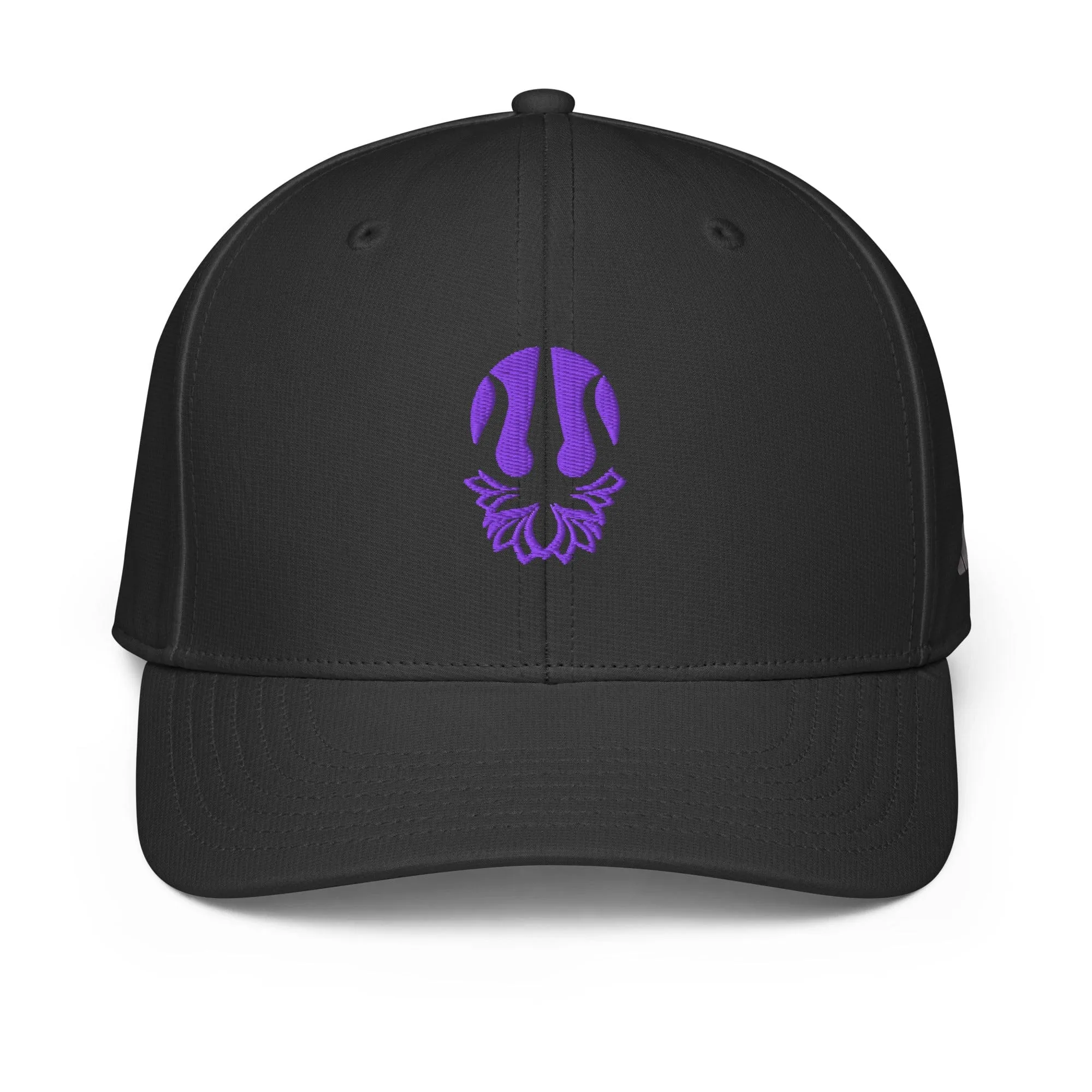 Krishna Trident Yoga Lotus flower Embroidered Adidas performance Cap