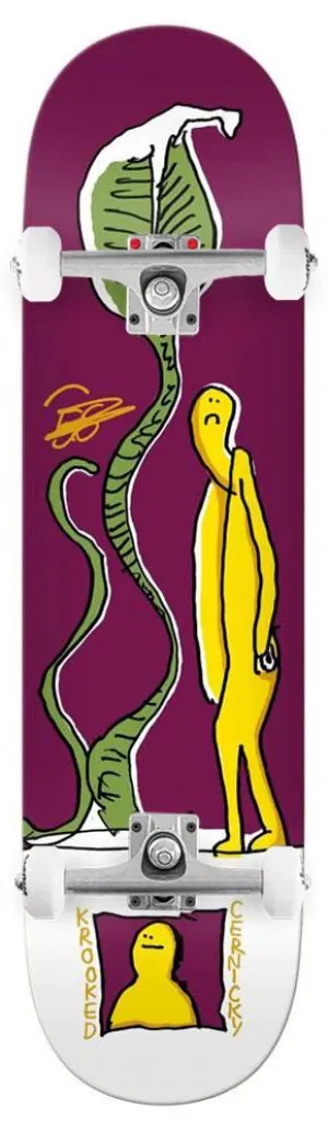 Krooked Cernicky Tall Snake Tf x Venom Custom Complete Skateboard - 8.5"