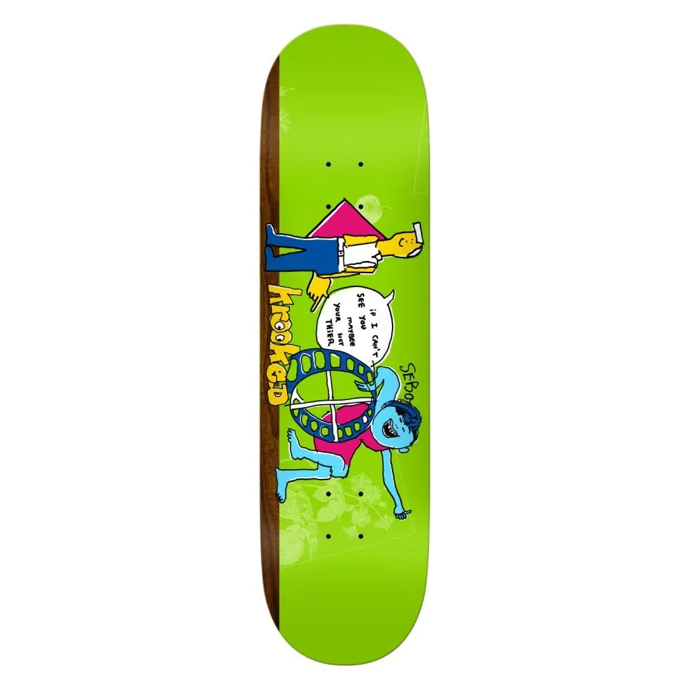 Krooked s Sebo Not Their x Venom Custom Complete Skateboard - 8.5"