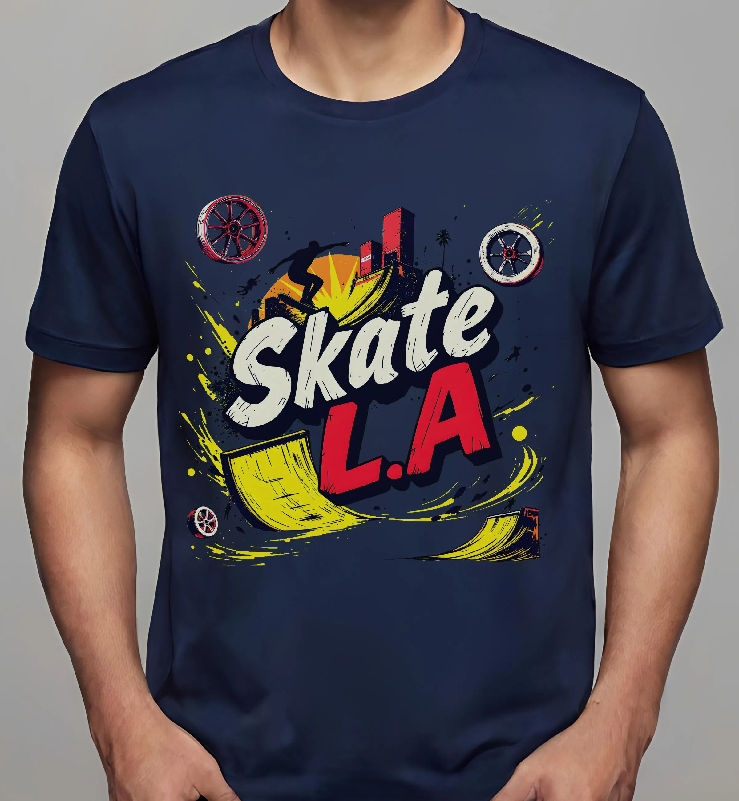 la shirt: Skate L.A. Design | Classic T-Shirt (Unisex)