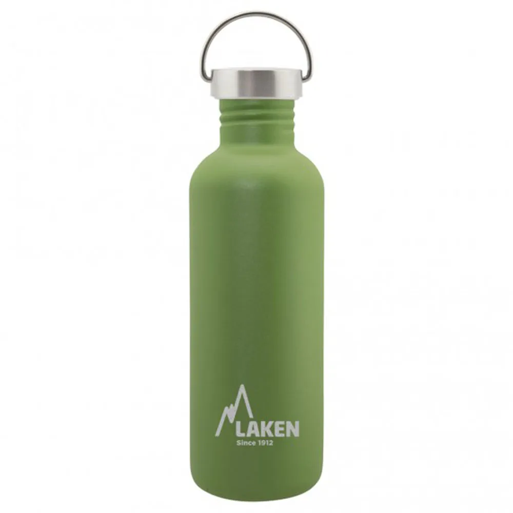 Laken Stainless Steel Basic Bottle w S/S Cap