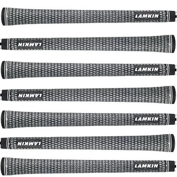 Lamkin Crossline Cord Black/White Standard 58 Ribbed