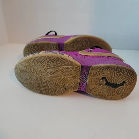 Lebron XX SE (GS) Size 6.5Y Vivid Purple/Metallic Gold FD0207-500