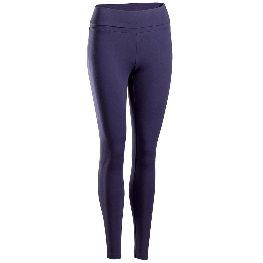 LEGGING COTON YOGA FEMME GRIS / ROSE