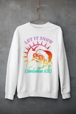 LET IT SNOW CREWNECK SWEATSHIRT