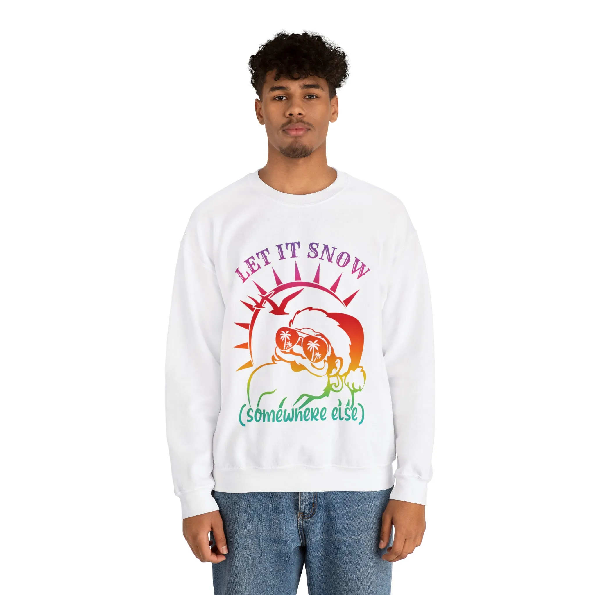 LET IT SNOW CREWNECK SWEATSHIRT