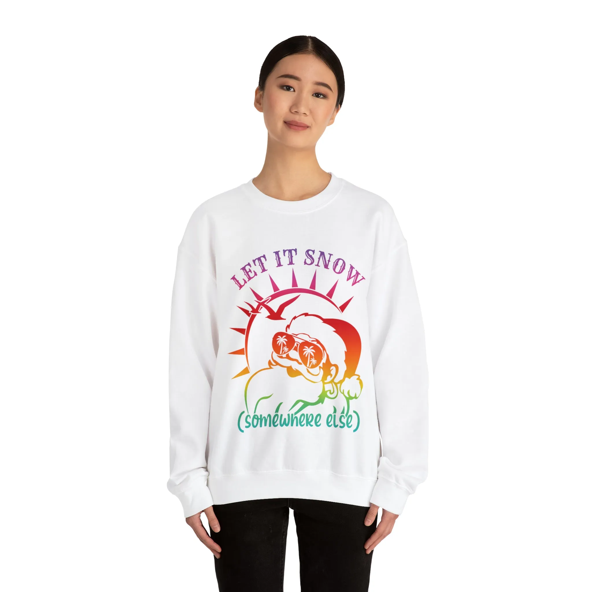LET IT SNOW CREWNECK SWEATSHIRT