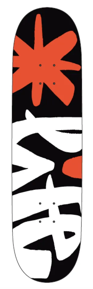 Life Skate Farm Logo Black 8.375" Tabla de Skate