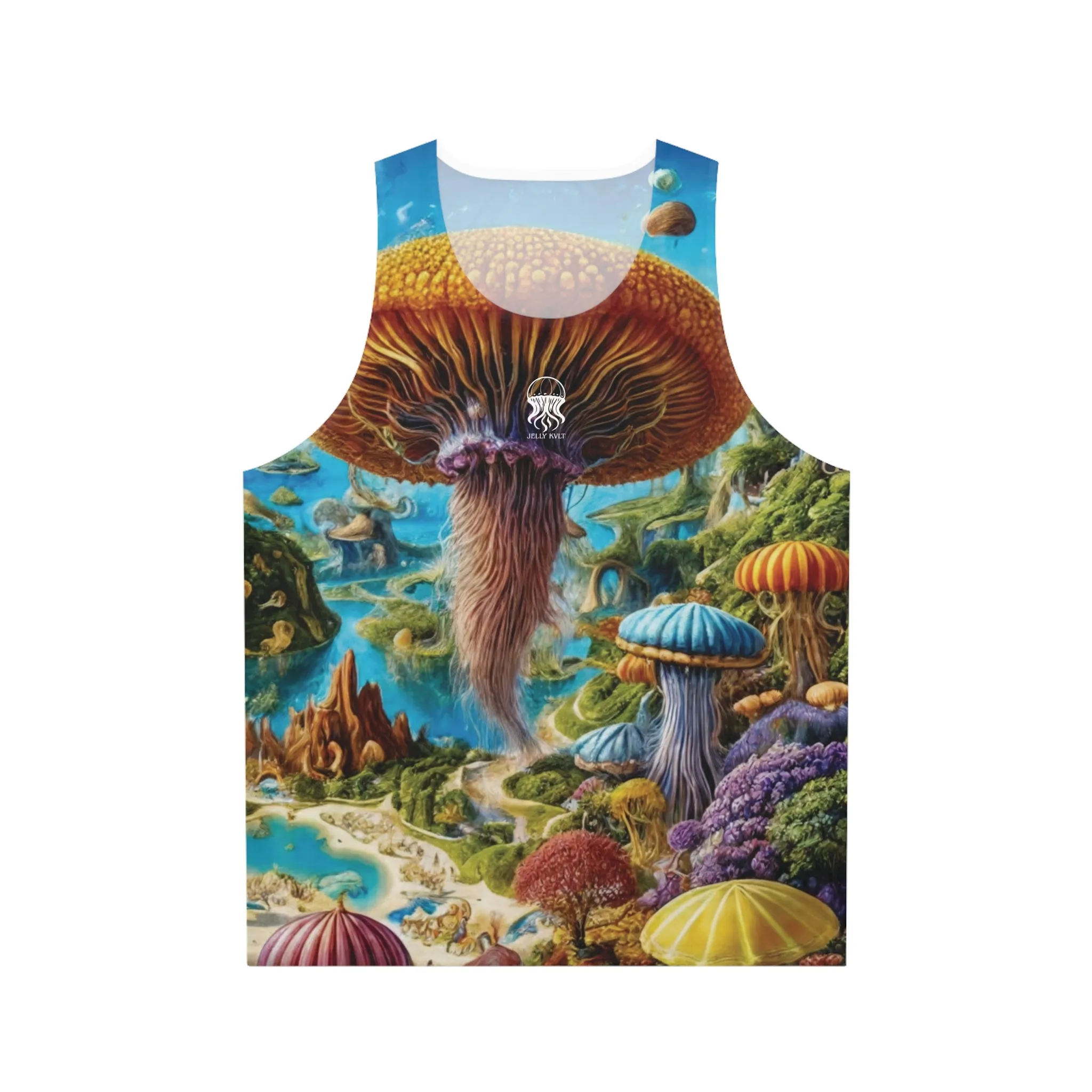 Light Tank Top - Aquatic Utopia