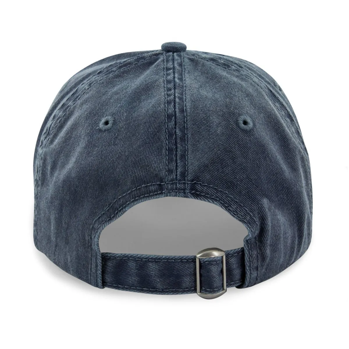 Live Free New Hampshire Leather Patch Washed Dad Hat