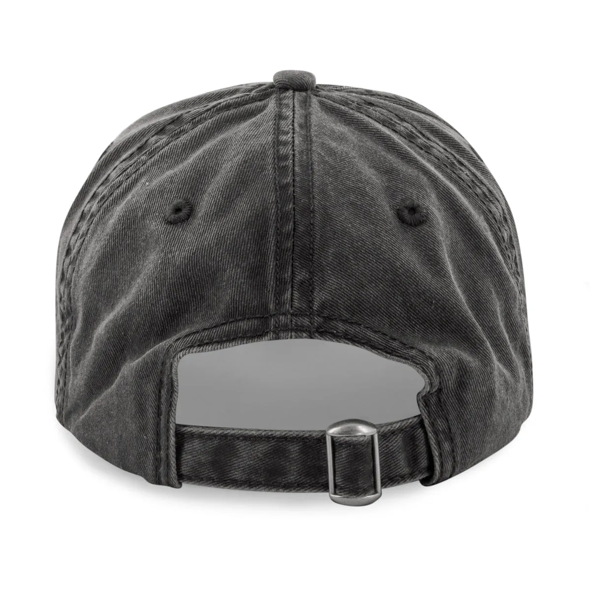 Live Free New Hampshire Leather Patch Washed Dad Hat