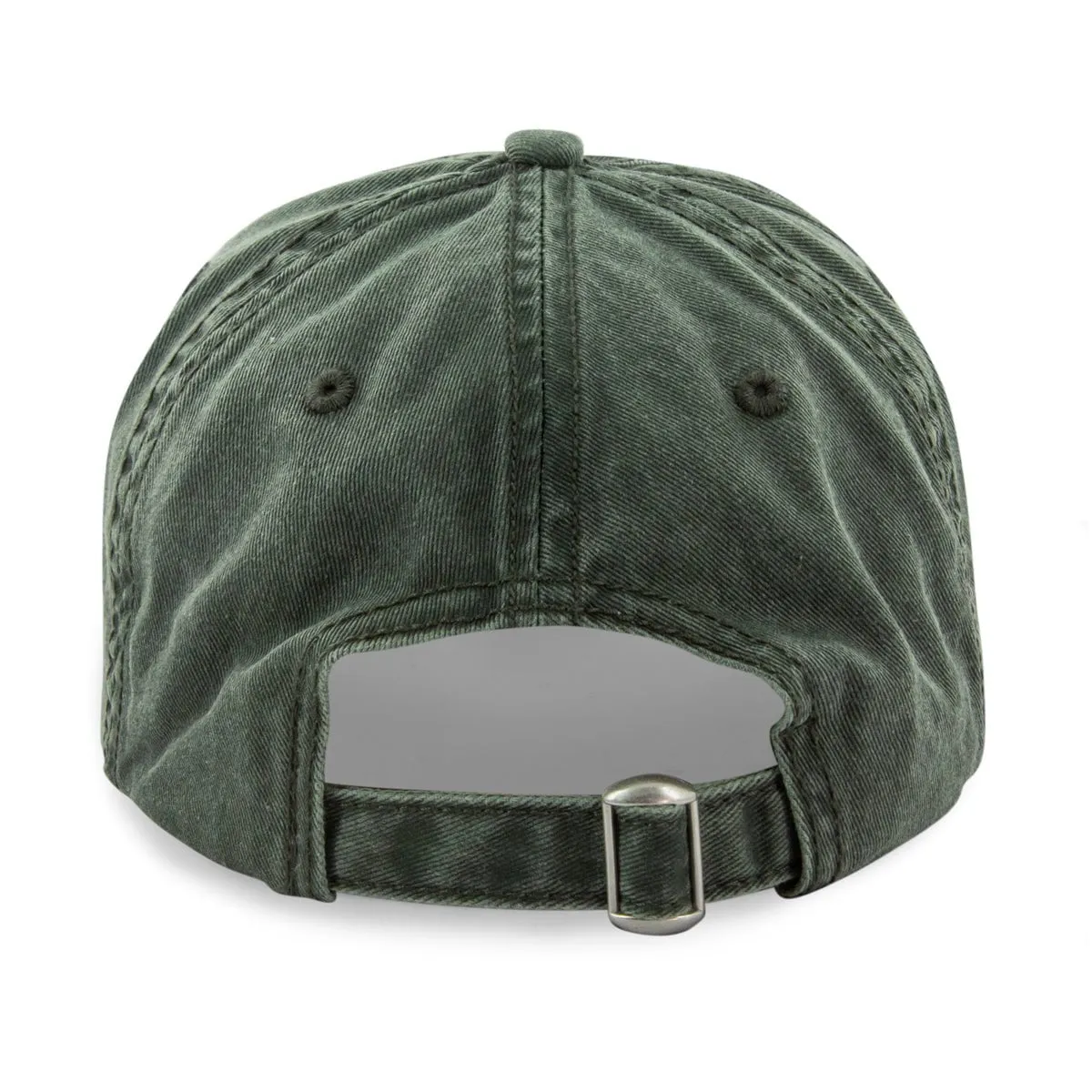 Live Free New Hampshire Leather Patch Washed Dad Hat
