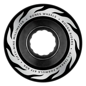Llantas Bones - ATF Rough Rider eternal flame 59mm 80a 4pk black