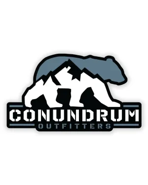 Logo Sticker - Dusky Blue