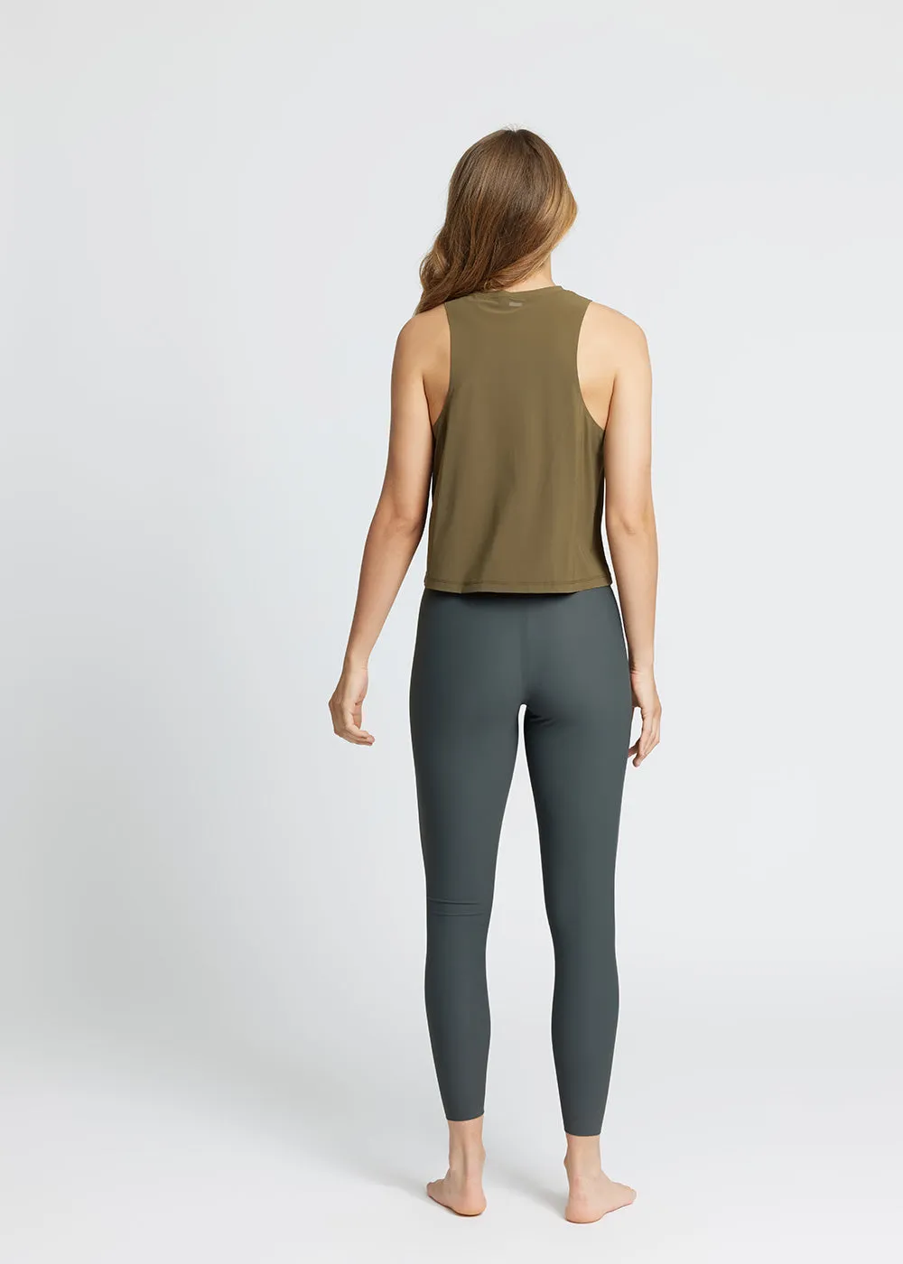 Loose Top Almue - deep olive