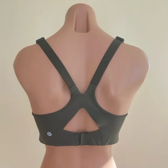 Lululemon Adapt and Align Bra Light Support , C-E Cups in Grey Sage