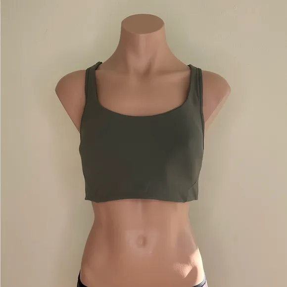 Lululemon Adapt and Align Bra Light Support , C-E Cups in Grey Sage