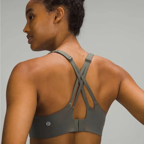 Lululemon Adapt and Align Bra Light Support , C-E Cups in Grey Sage