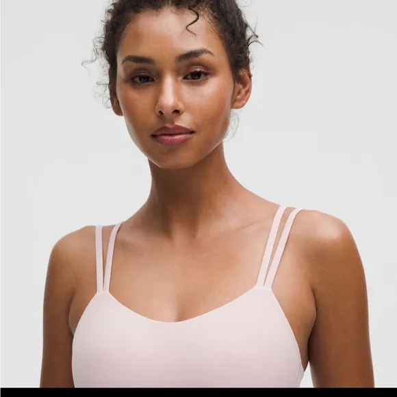 Lululemon Like a Cloud Bra Light Support, B/C Cup size 6 - Pink Haze