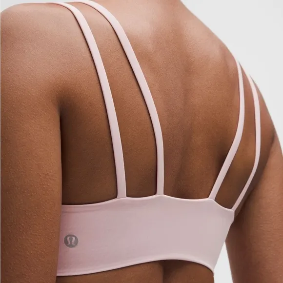 Lululemon Like a Cloud Bra Light Support, B/C Cup size 6 - Pink Haze