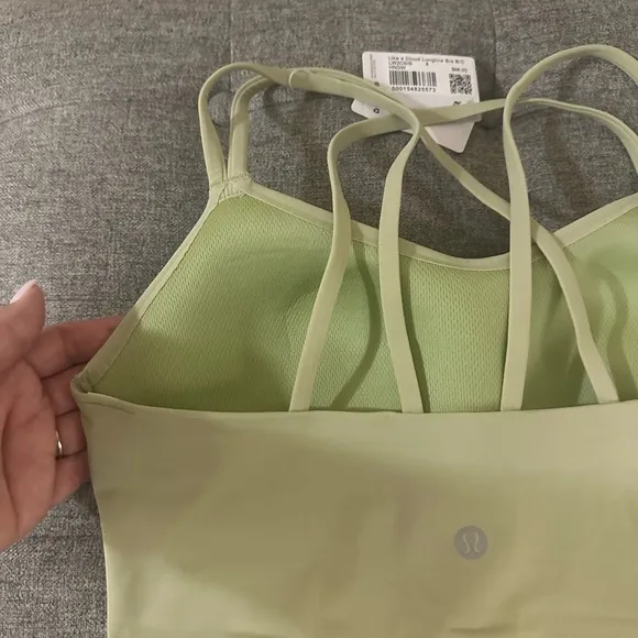 Lululemon Like a Cloud Longline Bra *Light Support, B/C CupHoneydew! EUC