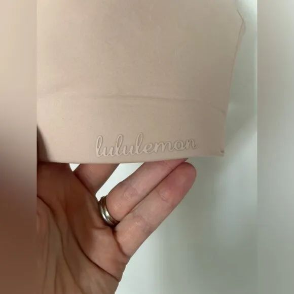 Lululemon Nude/Beige Hold True Bra, Size 32DD